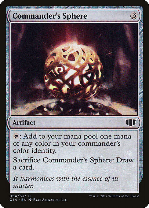 Commander's Sphere C14-54 Common Englisch