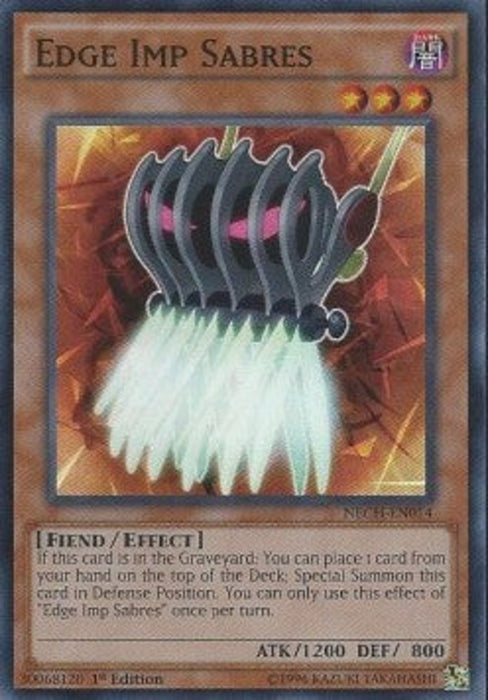 Edge Imp Sabres (V.1) NECH-EN014 Super Rare Englisch
