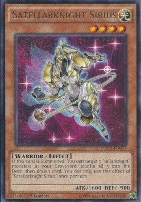 Satellarknight Sirius NECH-EN027 Rare Englisch