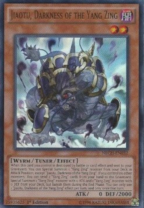 Jiaotu, Darkness of the Yang Zing NECH-EN032 Ultra Rare Englisch