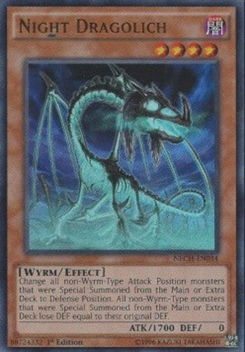 Night Dragolich NECH-EN034 Ultra Rare Amerikanisch
