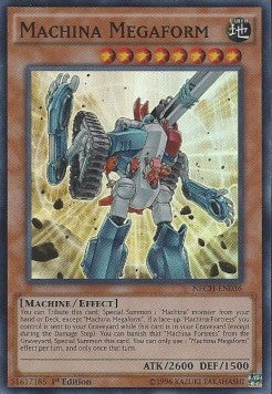 Machina Megaform (V.1) NECH-EN036 Super Rare Englisch