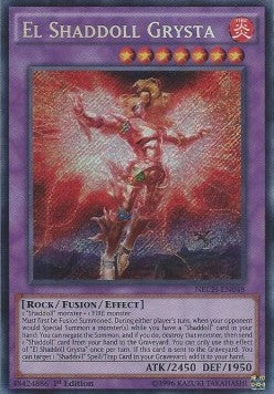 El Shaddoll Grysta NECH-EN048 Secret Rare Amerikanisch