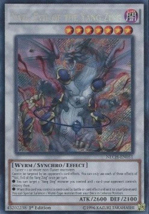 Yazi, Evil of the Yang Zing (V.1) NECH-EN051 Secret Rare Englisch