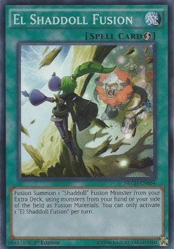 El Shaddoll Fusion (V.1) NECH-EN064 Super Rare Englisch
