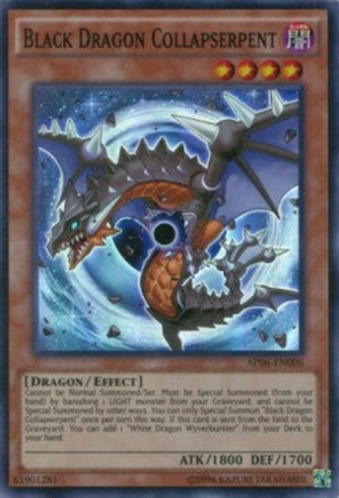 Black Dragon Collapserpent AP06-EN006 Super Rare Englisch