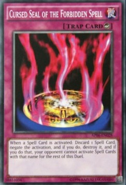 Cursed Seal of the Forbidden Spell AP06-EN028 Common Englisch