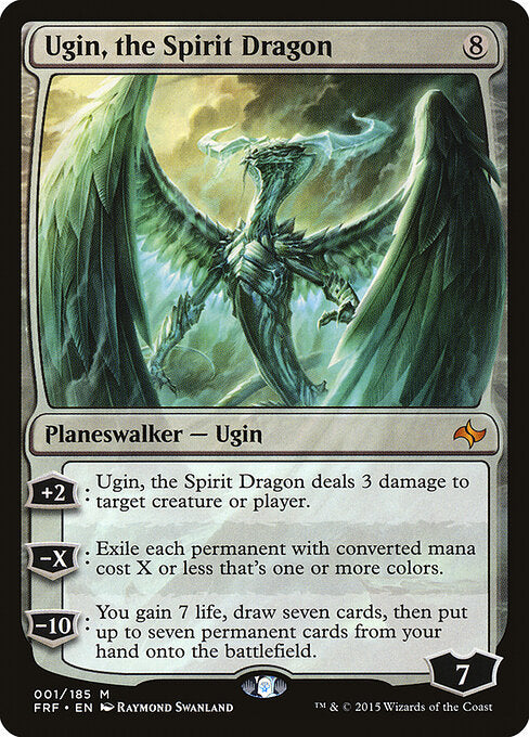 Ugin, the Spirit Dragon FRF-1 Mythic Englisch