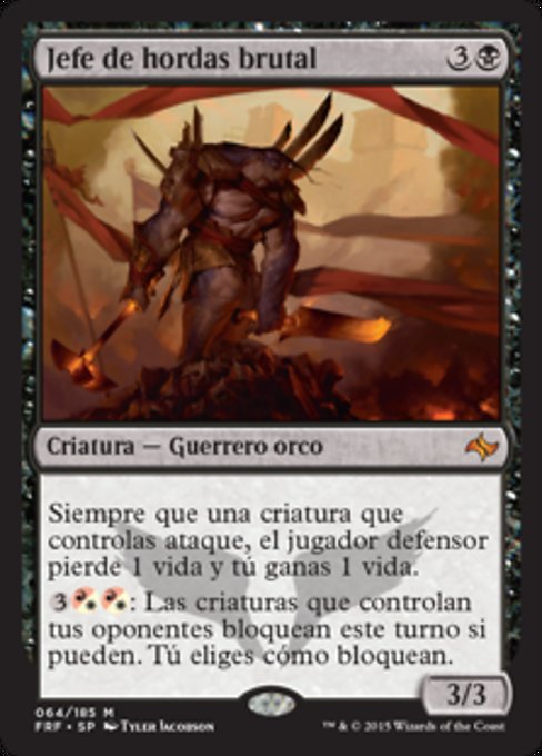 Magic: Brutal Hordechief