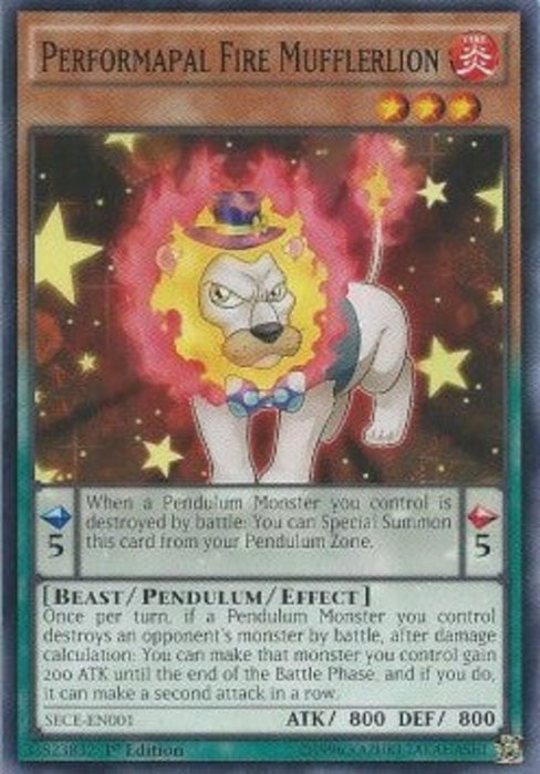 Performapal Fire Mufflerlion SECE-EN001 Common Englisch