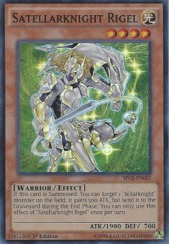 Satellarknight Rigel (V.1) SECE-EN025 Super Rare Englisch
