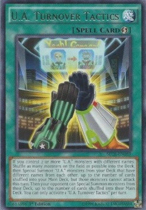 U.A. Turnover Tactics SECE-EN089 Rare Englisch