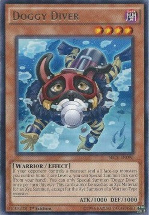 Doggy Diver SECE-EN096 Rare Englisch