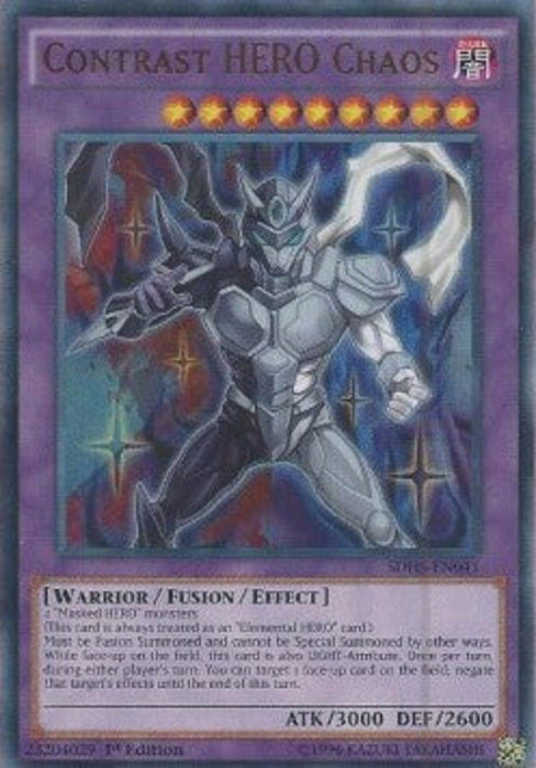 Contrast HERO Chaos SDHS-EN041 Ultra Rare Englisch