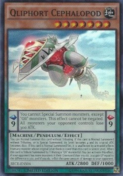 Qliphort Cephalopod (V.2) SECE-ENS04 Super Rare Englisch