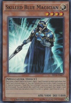 Skilled Blue Magician (V.2) SECE-ENS07 Super Rare Englisch