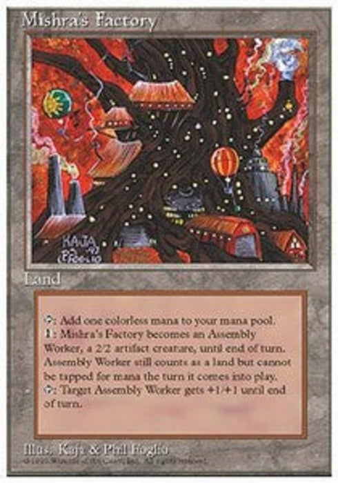 Mishra's Factory 4EAT- Uncommon Englisch