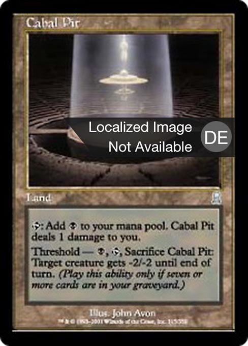 Magic: Cabal Pit