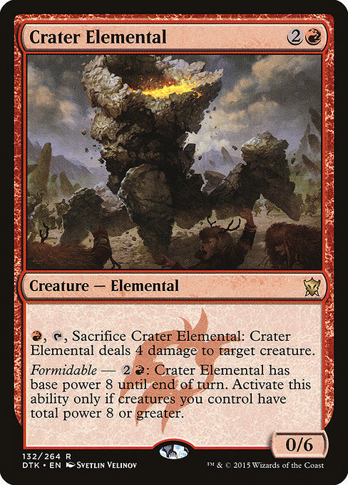 Magic: Crater Elemental