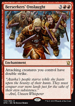 Berserkers' Onslaught DTK-130 Rare Englisch