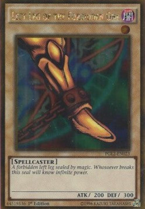 Left Leg of the Forbidden One PGL2-EN023 Gold Rare Englisch