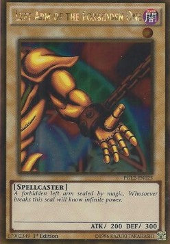 Left Arm of the Forbidden One PGL2-EN025 Gold Rare Englisch