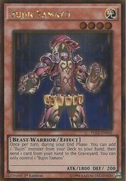 Bujin Yamato PGL2-EN035 Gold Rare Englisch