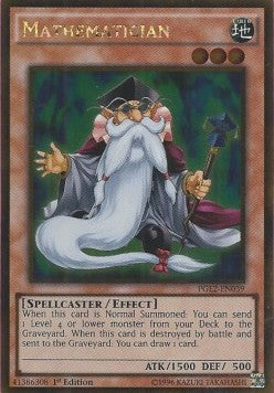 Mathematician PGL2-EN039 Gold Rare Amerikanisch