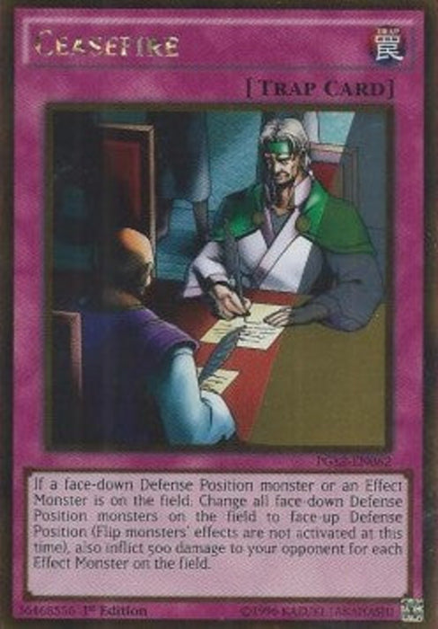Ceasefire PGL2-EN062 Gold Rare Englisch