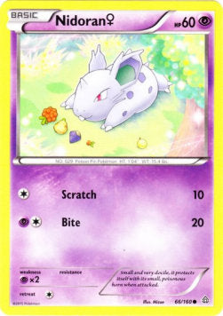 Nidoran ♀ PRC-66 Common Englisch