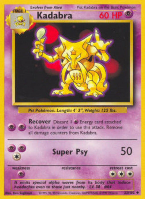 Kadabra BS-32 Uncommon Englisch