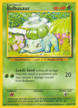 Bulbasaur BS-44 Common Englisch