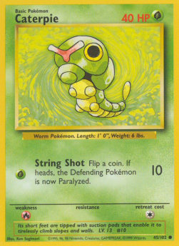Caterpie BS-45 Common Englisch