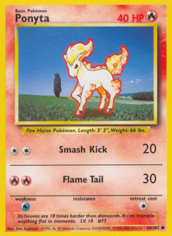 Ponyta BS-60 Common Englisch