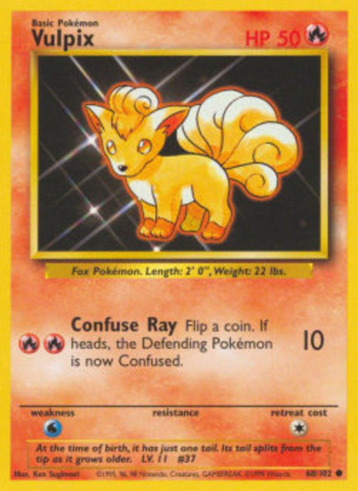 Vulpix BS-68 Common Englisch