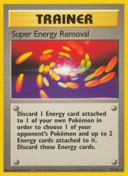 Super Energy Removal BS-79 Rare Englisch