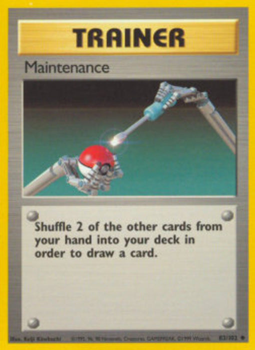 Maintenance BS-83 Uncommon Englisch