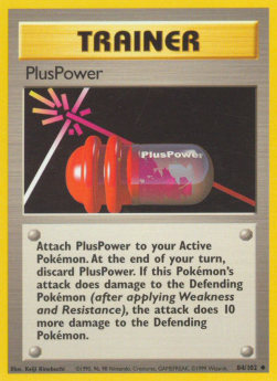 PlusPower BS-84 Uncommon Englisch