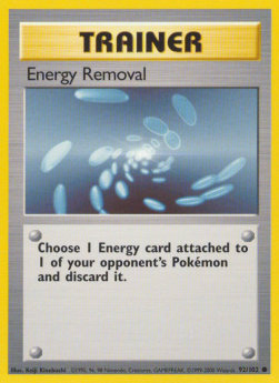 Energy Removal BS-92 Common Englisch