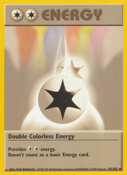 Double Colorless Energy BS-96 Uncommon Englisch