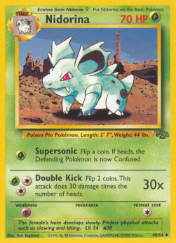 Nidorina JU-40 Uncommon Deutsch