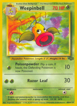 Weepinbell JU-48 Uncommon Englisch