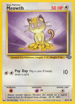 Meowth JU-56 Common Englisch