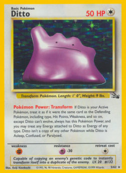 Ditto FO-3 Holo Rare Deutsch
