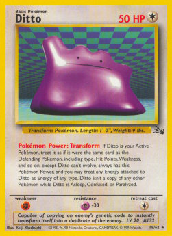 Ditto FO-18 Rare Englisch