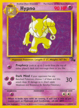 Hypno FO-23 Rare Englisch