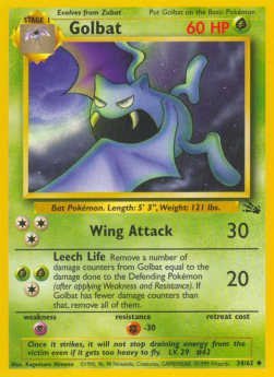 Golbat FO-34 Uncommon Englisch