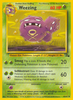 Weezing FO-45 Uncommon Englisch