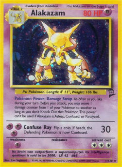 Alakazam B2-1 Holo Rare Englisch