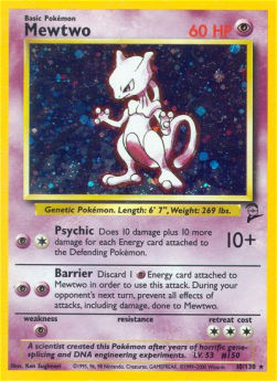 Mewtwo B2-10 Holo Rare Englisch